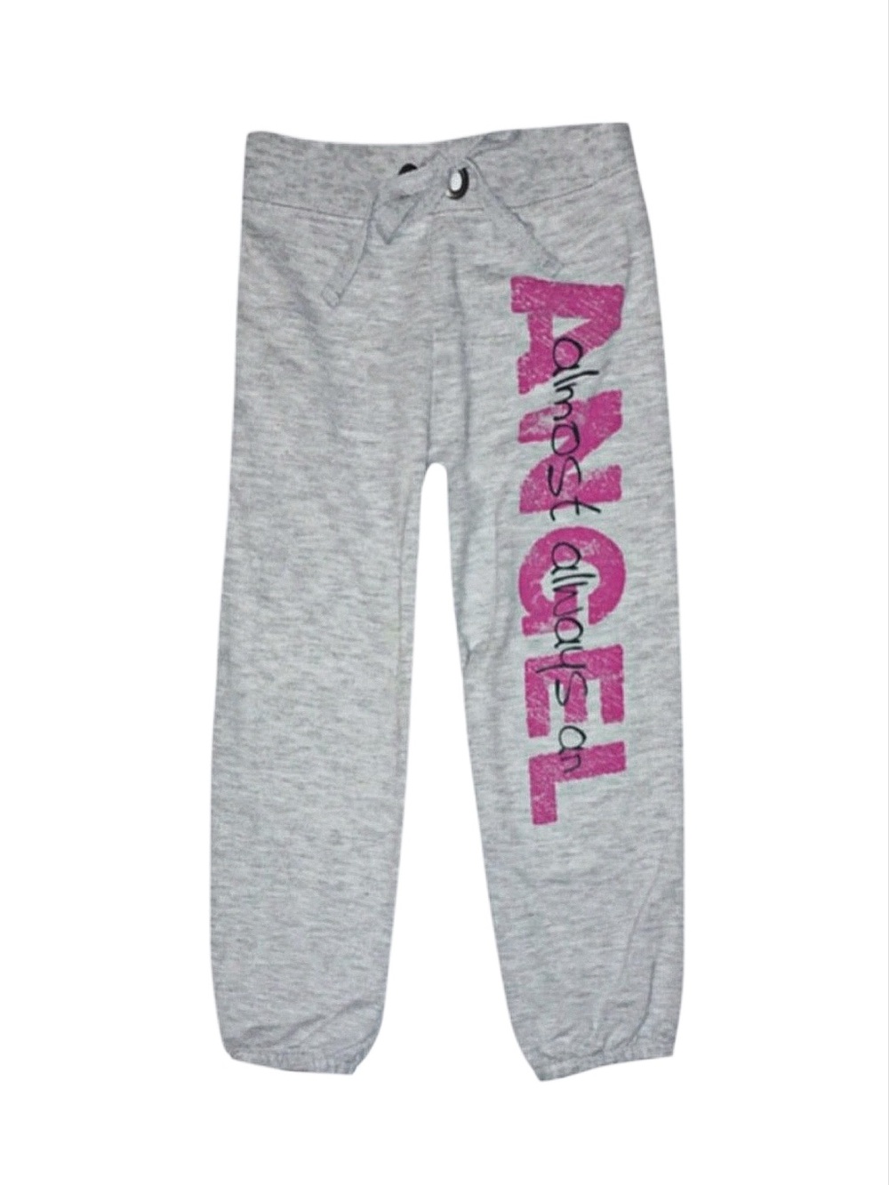 DEREK HEART Girl's Grey Jogger Pants Size Medium 5